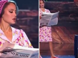 Dominican Contestant Gemmy Quelliz Moves the Room with a Monologue Celebrating the Strength and Creativity of Latinas on Miss Universo Latina Reality