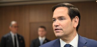 Marco Rubio Appears During Major U.S. Military Announcement as First Latino Secretary of State Marco Rubio Appears During Major U.S. Military Announcement as First Latino Secretary of State