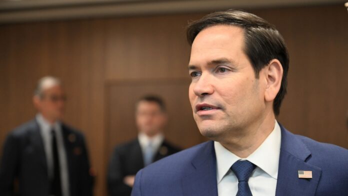 Marco Rubio Appears During Major U.S. Military Announcement as First Latino Secretary of State