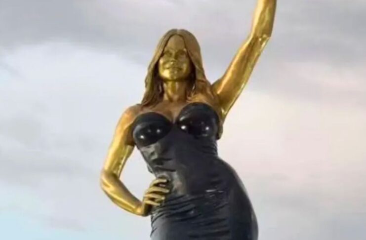 Sofía Vergara Honored With Giant Statue in Her Hometown of Barranquilla for Her Birthday