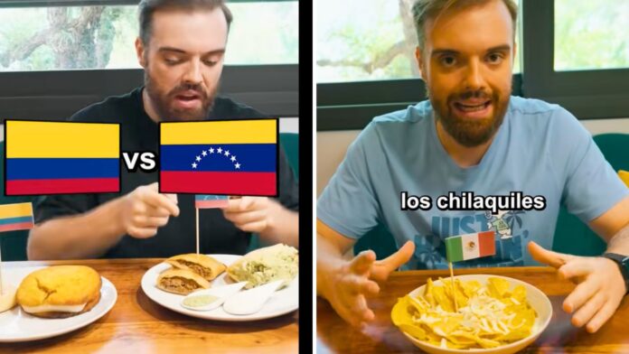Ibai Llanos TikTok Breakfast World Cup Series Has Dishes Like Arepas and Chilaquiles Going Up Against Croissants and Pancakes