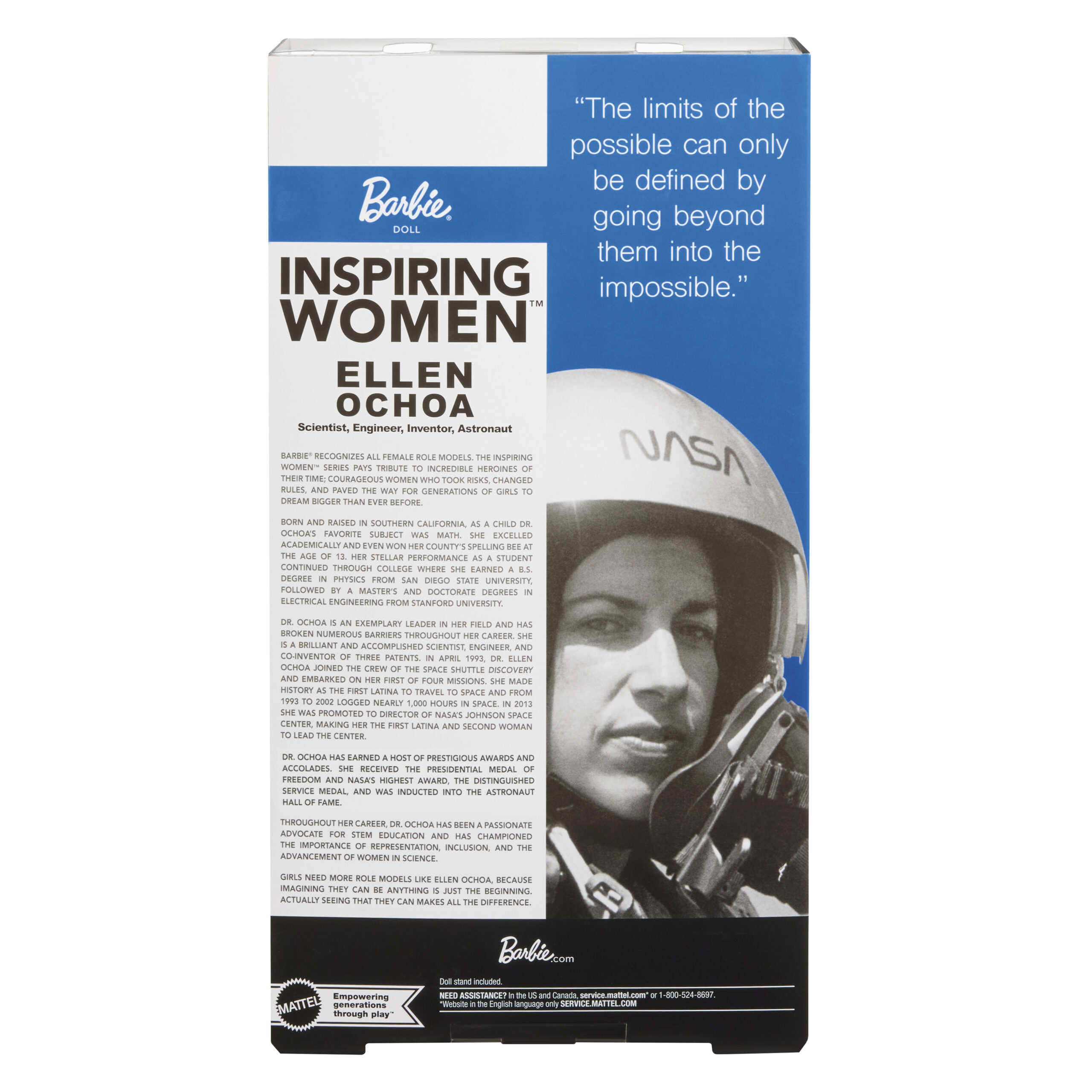 Latino Heritage Month Shines as Barbie Honors Dr. Ellen Ochoa, the First Latina in Space