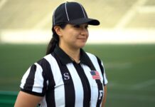 Karina Tovar Continues to Shape History as the NFL’s First Latina Referee Karina Tovar Continues to Shape History as the NFL’s First Latina Referee