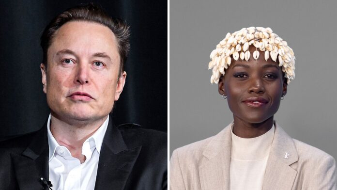 Elon Musk Pushes Back on Afro-Latina Actress Lupita Nyong’o’s 'Odyssey' Role Over Her Appearance