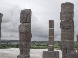 Archaeologists Uncover Ritual Altar With Human Bones in Central Mexico Archaeologists Uncover Ritual Altar With Human Bones in Central Mexico