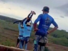 A 21-Year-Old Brazilian Woman Was Pushed Off a Bridge for a Bungee Jump Without Her Safety Rope Attached A 21-Year-Old Brazilian Woman Was Pushed Off a Bridge for a Bungee Jump Without Her Safety Rope Attached